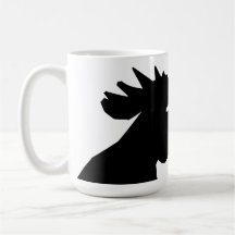 Die schwarze Hahn-Tasse