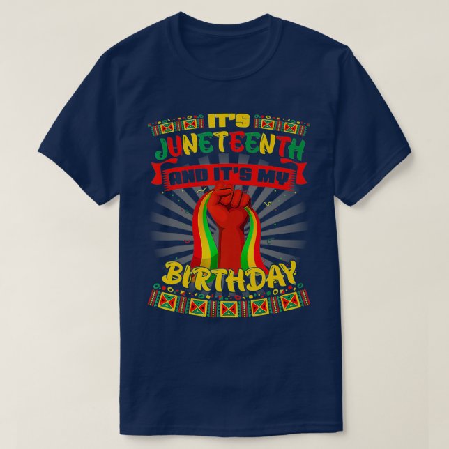 Die schwarze Junet aus dem 19. Jahrhundert und mei T-Shirt (Design vorne)