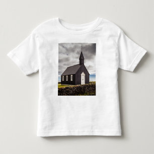 Die Schwarze Kirche Budir, Island Kleinkind T-shirt