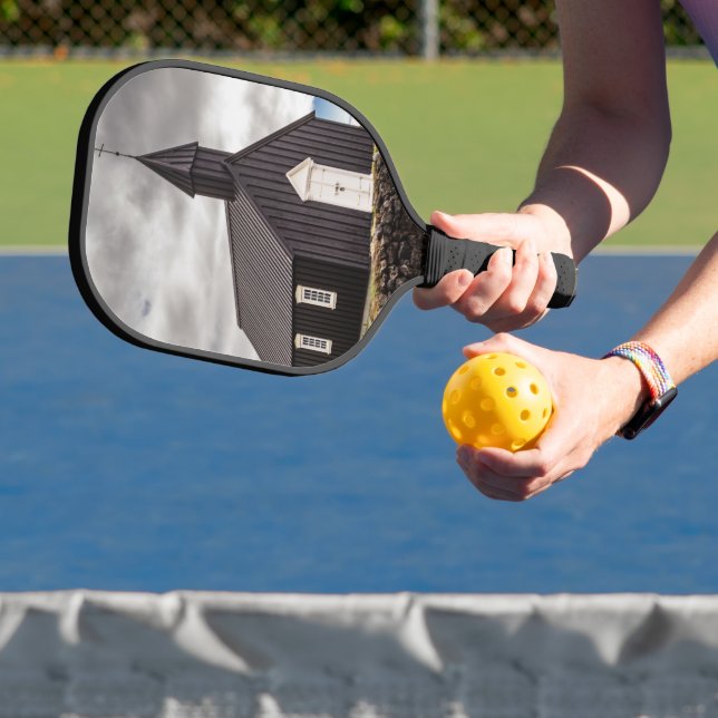 Die Schwarze Kirche Budir, Island Pickleball Schläger (InSitu)