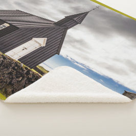 Die Schwarze Kirche Budir, Island Sherpadecke