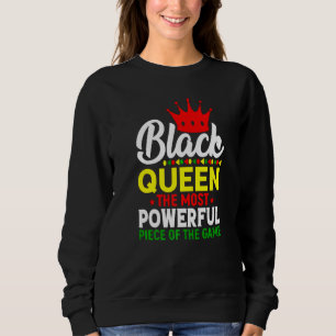 Die schwarze Königin ist das mächtigste Stück im S Sweatshirt