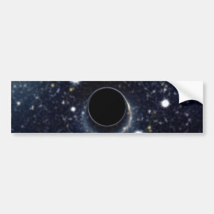 Die schwarzes Locheinstein-Ring NASA Autoaufkleber
