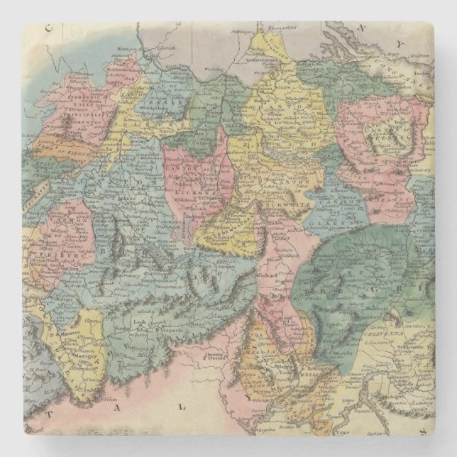 Die Schweiz 16 Steinuntersetzer (Vorderseite)