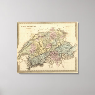 Die Schweiz 20 Leinwanddruck