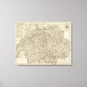 Die Schweiz 23 Leinwanddruck