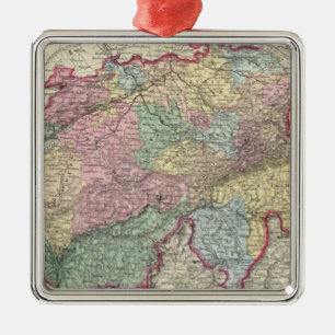 Die Schweiz 4 Ornament Aus Metall