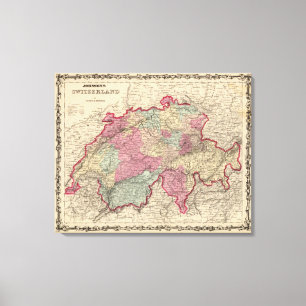 Die Schweiz 7 Leinwanddruck