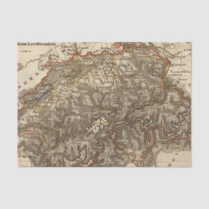 Die Schweiz 7 Seidenpapier