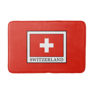 Die Schweiz Badematte