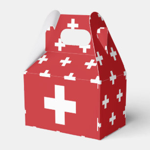 Die Schweiz-Flagge Geschenkschachtel