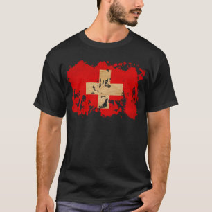 Die Schweiz-Flagge T-Shirt