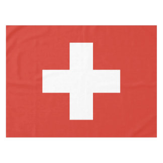 Die Schweiz-Flagge Tischdecke