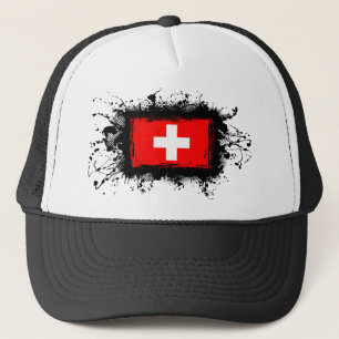 Die Schweiz-Flagge Truckerkappe