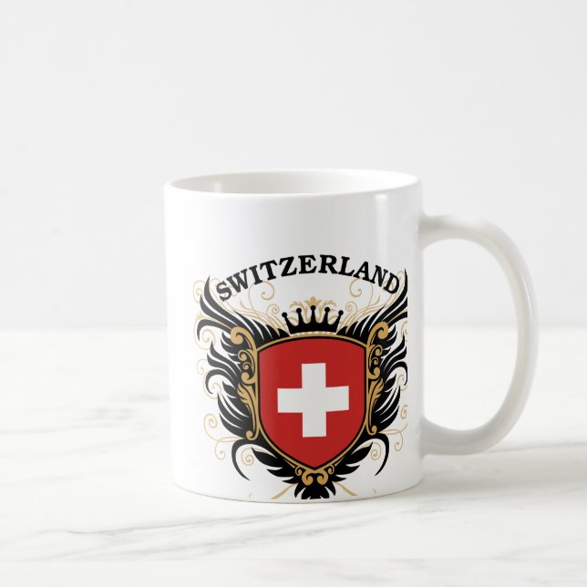 Die Schweiz Kaffeetasse (Rechts)