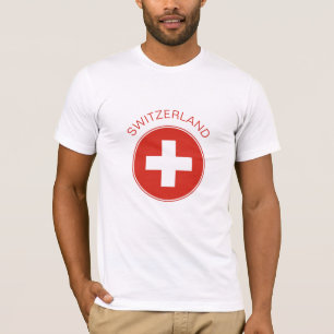 Die Schweiz - Schweizer Flaggen-T-Shirt T-Shirt