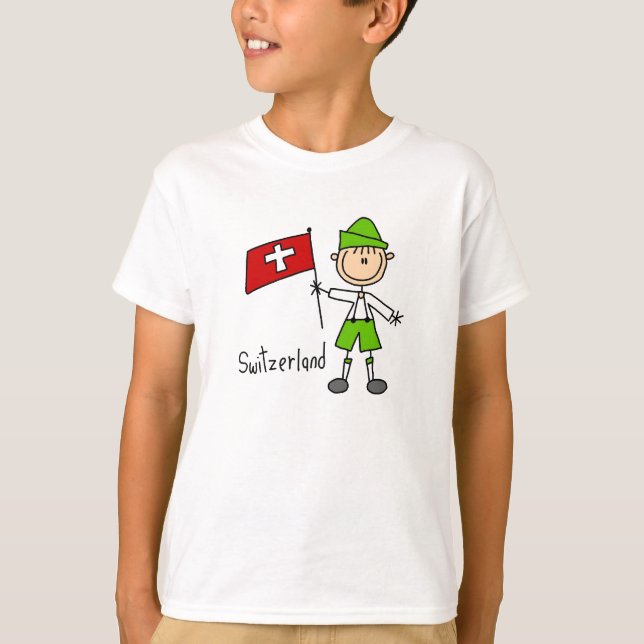 Die Schweiz-Shirt T-Shirt (Vorderseite)