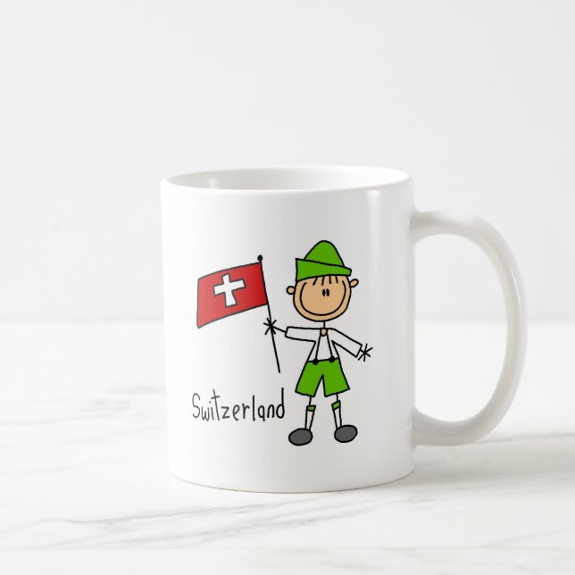 Die Schweiz-Tasse Kaffeetasse (Rechts)