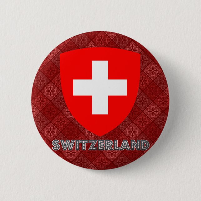Die Schweiz-Wappen Button (Vorderseite)