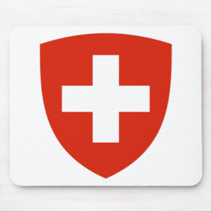 Die Schweiz-Wappen Mousepad