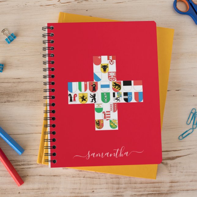 Die Schweizer Wappen Notizbuch (Von Creator hochgeladen)