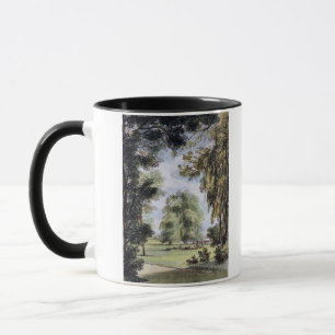 Die Schwester-Bäume, Kew arbeitet im Garten, Tasse