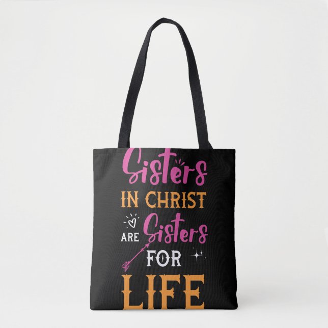 Die Schwestern in Christus sind die Schwestern des Tasche (Vorderseite)