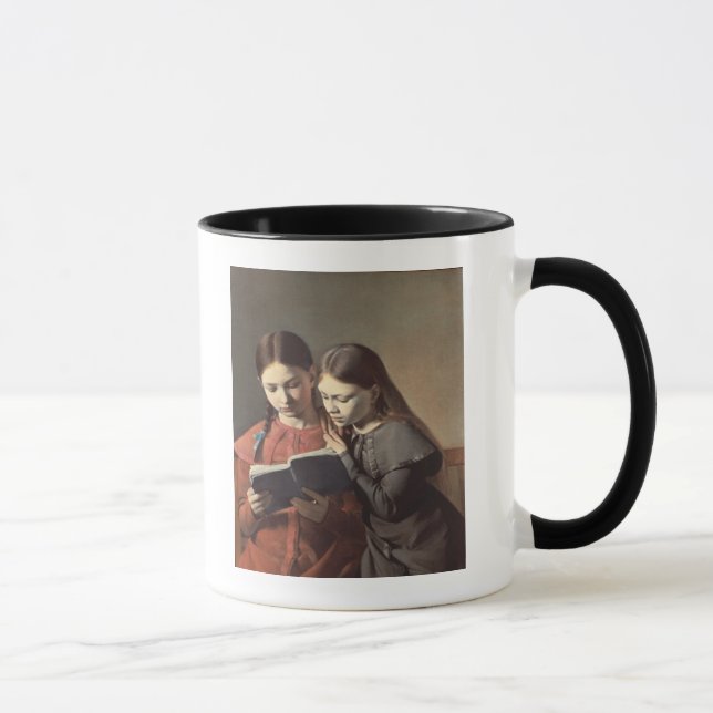 Die Schwestern Signe und Henriette des Künstlers Tasse (Rechts)