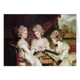 Die Schwestern Waldegrave durch Reynolds-Sir