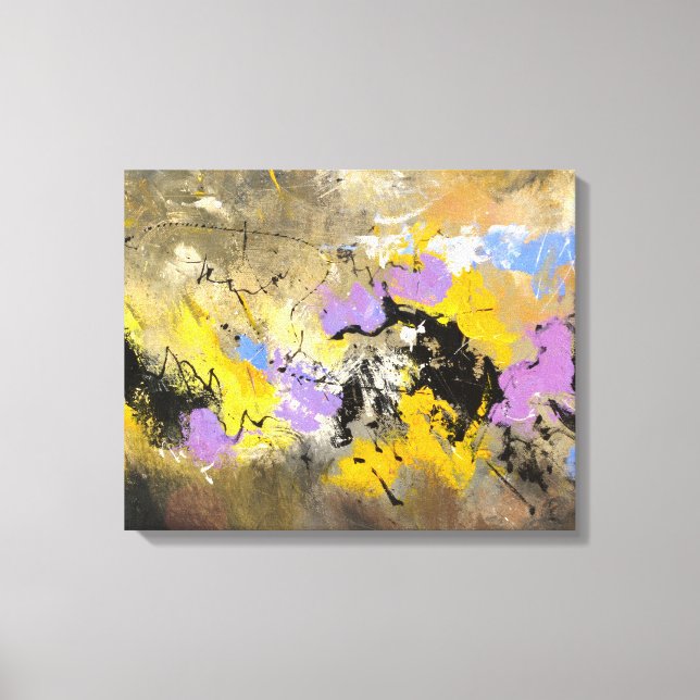 Die Schwierigkeiten eines Chrysalides Leinwanddruck (Vorderseite)