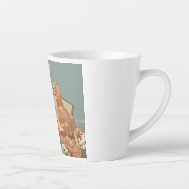 Die schwindende nautische Kunst des Handels Milchtasse (Rechts)