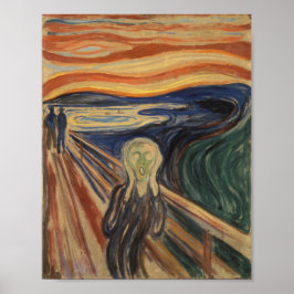 Die Scream-Malerei - Edvard Munch - 1910 Poster