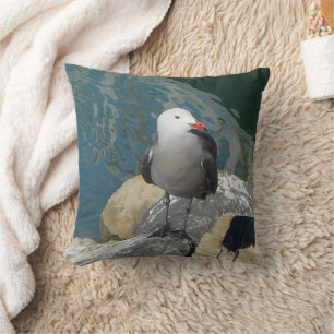 Die Seagull Larry Day Ken Gage Bird Fotografie Kissen