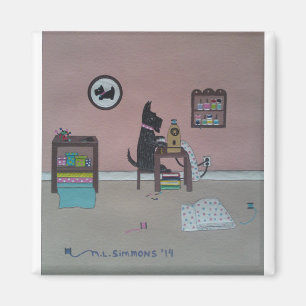DIE SEAMSTRESS MAGNET