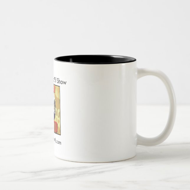 Die sean- und Bill-Show-Tasse Zweifarbige Tasse (Rechts)