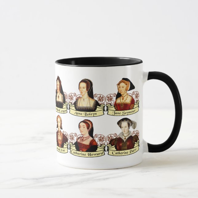 Die sechs Ehefrauen von Klassiker Henrys VIII Tasse (Rechts)