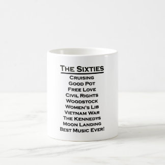 "Die Sechziger-" Kaffee-Tasse für Babyboomer Kaffeetasse
