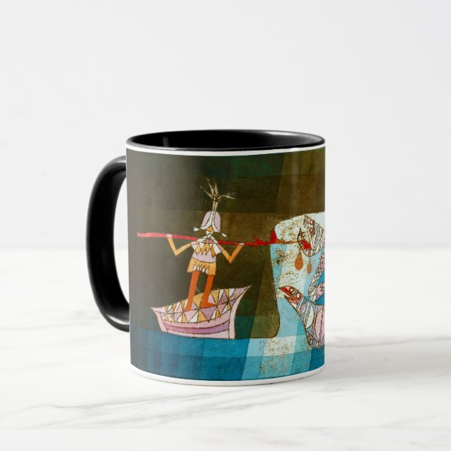 Die Seefahrer, Paul Klee Tasse (Vorderseite Links)