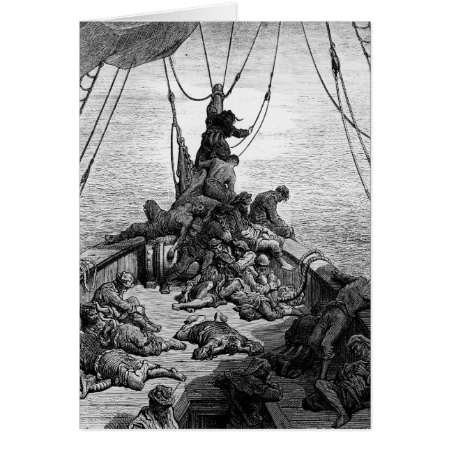 Die Seeleute beruhigt und gequält durch Durst (Vorne)