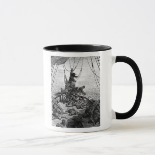 Die Seeleute beruhigt und gequält durch Durst Tasse