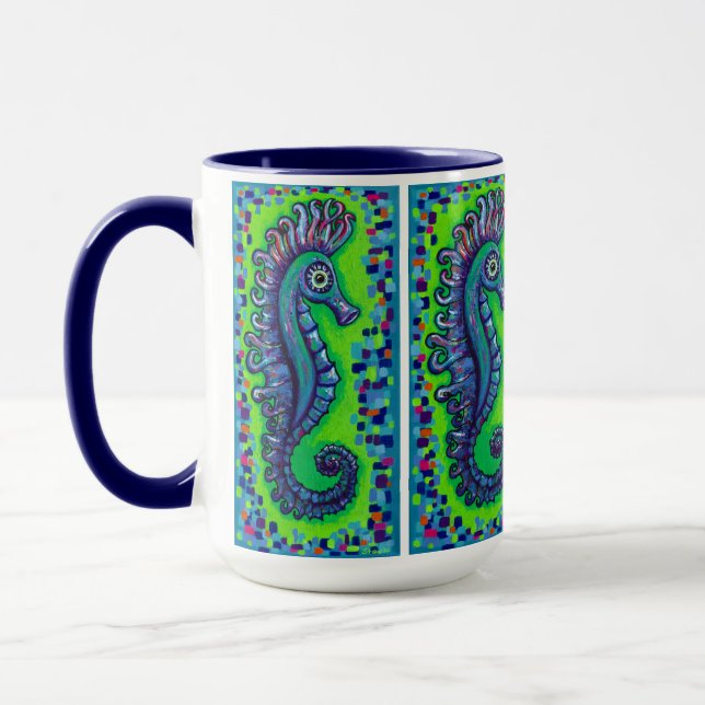 die Seepferd Beverage-Tasse Tasse (Links)