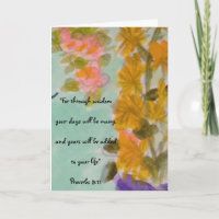 Die Segnungen am Geburtstag