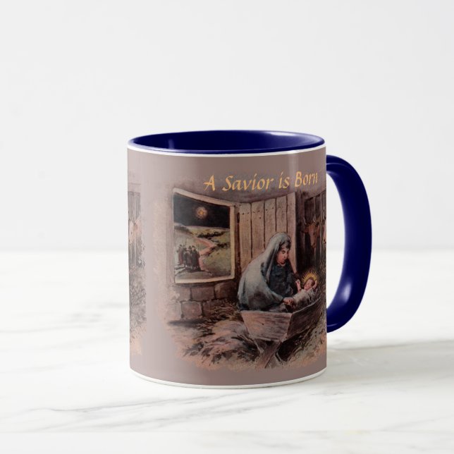 Die Segnungen der Weihnachtszeit-Tasse Tasse (VorderseiteRechts)