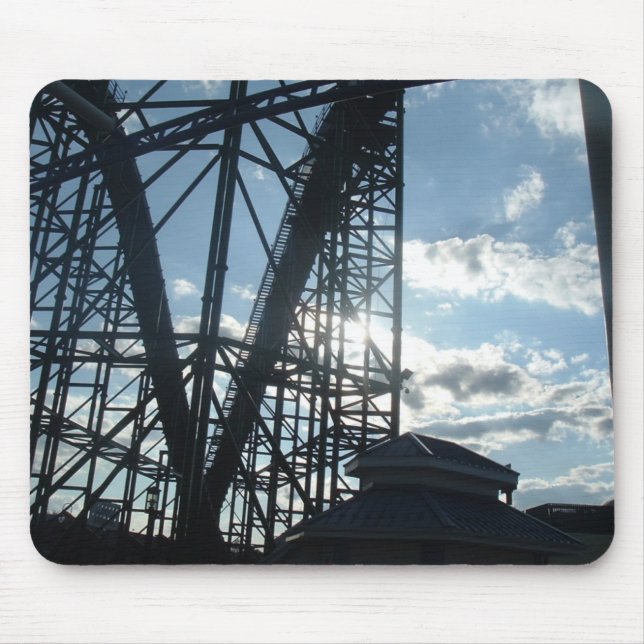 die Sehenswürdigkeit des langer Tages Mousepad (Vorne)