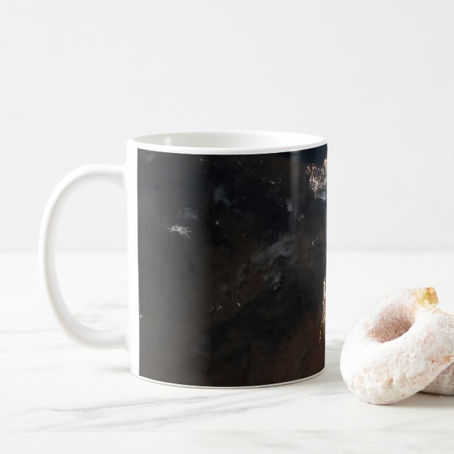 Die Sehenswürdigkeiten von Jazan und seine Vororte Kaffeetasse (Mit Donut)