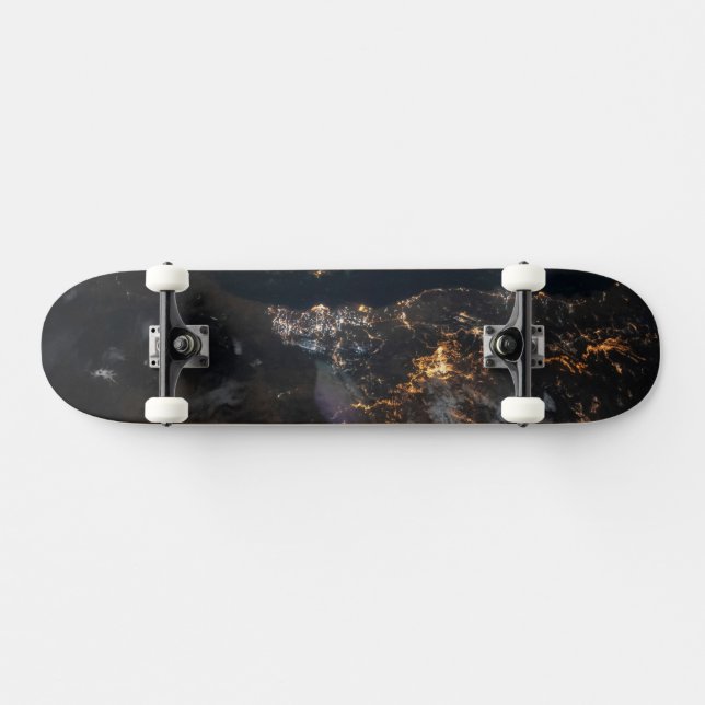 Die Sehenswürdigkeiten von Jazan und seine Vororte Skateboard (Horizontal)