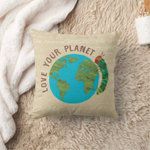 Die sehr hungrige Raupe Liebe für Ihren Planeten Kissen