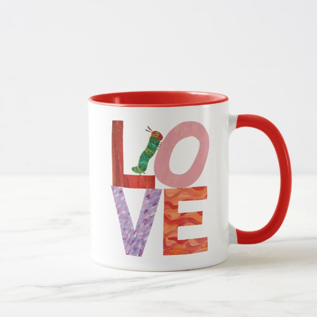 Die sehr hungrige Raupe | LIEBE Tasse (Rechts)