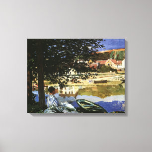 Die Seine bei Bennecourt von Claude Monet Leinwanddruck