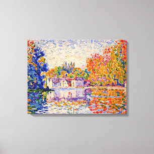 Die Seine durch Paul Signac Leinwanddruck